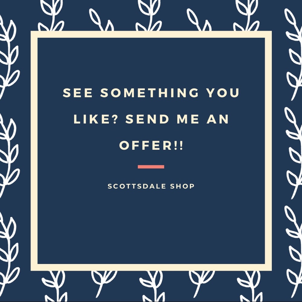 Offers are welcome!